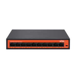Wi-Tek (WI-PS210H V3) 10-Port 100Mbps PoE Switch with 8 PoE Ports