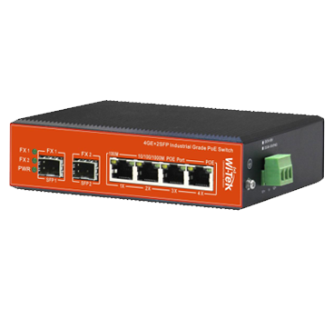Wi-Tek (WI-PS206-O) 4-Port Gigabit PoE+ Outdoor Network Switch - Image 3