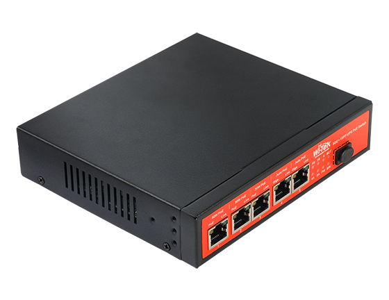 Wi-Tek (WI-PS306GF-UPS-15A) V2 5-Port Gigabit Solar UPS PoE Switch with SFP - Image 2