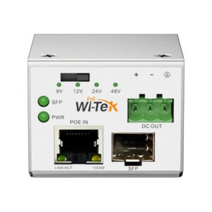 Wi-Tek (WI-RSC302PD) 1000Mbps PoE to SFP Fiber Converter