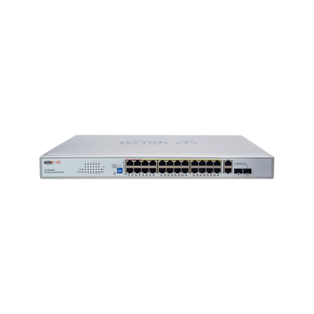 Wi-Tek (WI-PCES226GF) 24-Port Cloud Easy Smart 250m PoE++ Switch with 2× Gigabit Combo SFP - Image 4