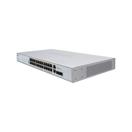 Wi-Tek (WI-PCES226GF) 24-Port Cloud Easy Smart 250m PoE++ Switch with 2× Gigabit Combo SFP - Image 2