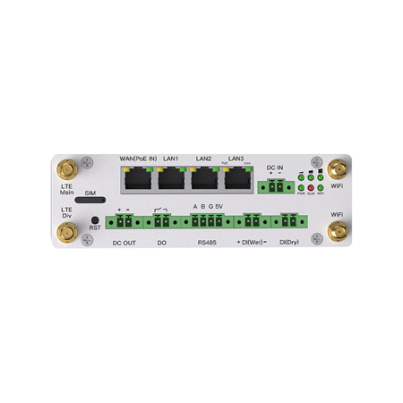 Wi-Tek (WI-IOT110 V2) Industrial 4G LTE IoT Gateway with Dual SIM & PoE - Image 2
