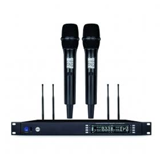 CMX (WM-U300D) – Best UHF Wireless Microphone System with Dual Channel, Handheld or Bodypack & Lavalier Mic - Image 2