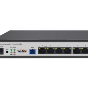 Wi-Tek (WI-POL308G-P) xPON Cloud Managed 8-Port PoE MDU