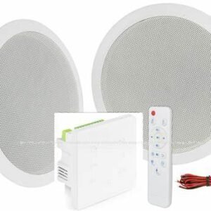 CMX (A3D) – Best In-Wall Amplifier with Pair Speakers, 15W+15W, USB, Bluetooth & SD Card