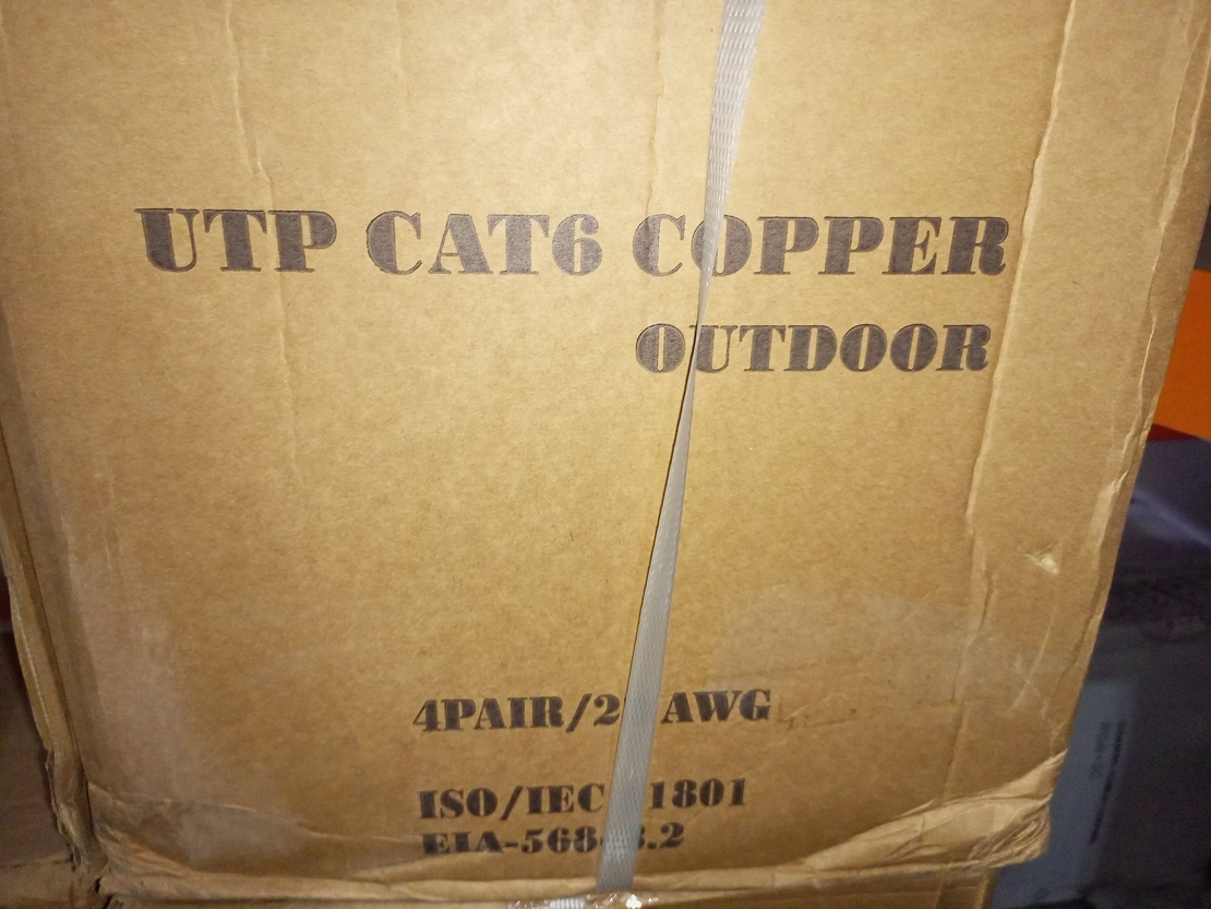 OCS (CAT6-CU-OUT) – CAT6 UTP Outdoor Network Cable for Reliable Ethernet Connectivity - Image 2