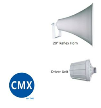 CMX (HSK-100H) – Best 100W Weatherproof Horn Speaker with 100V/70V Line Input & Aluminum Construction - Image 3