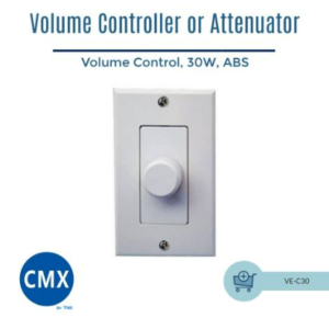 CMX (CMX VE-C30) – Best 100V Volume Controller for Professional PA & Audio Systems