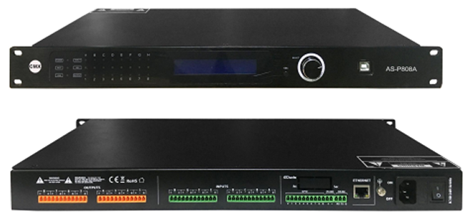 CMX (CS-P808C) – Professional 8×8 Conference Processor with DSP for Advanced Audio Management - Image 3