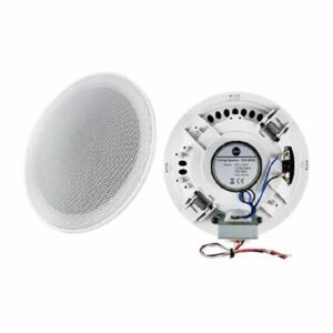 CMX (CSK-56HF) – 5-Inch Frameless Ceiling Speaker with 6/3W Power Options & ABS Construction