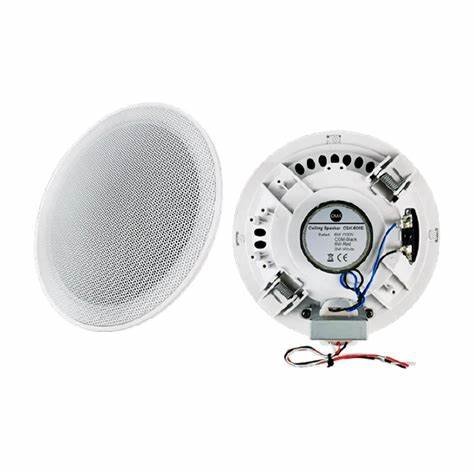 CMX (CSK-56HF) – 5-Inch Frameless Ceiling Speaker with 6/3W Power Options & ABS Construction
