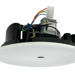 CMX (CSK-840HQ) – 6.5-Inch 2-Way Premium Ceiling Speaker with 40W/20W/10W Power Options & 100V Line