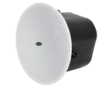CMX (CSK-860HM) – Best 6.5” Two-Way Frameless Ceiling Speaker with 60W 100V & 8Ω, Metal Fire Dome - Image 2