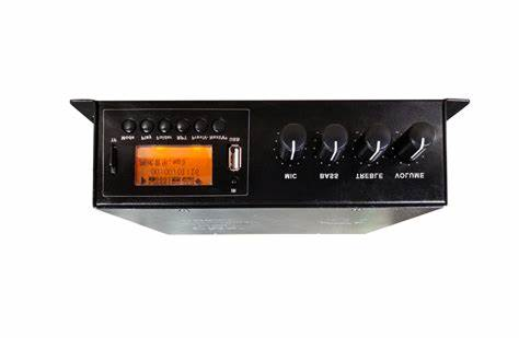 CMX (D-250W) – Best 2×50W Wi-Fi Stereo Amplifier with USB, Bluetooth, FM, MIC & AUX Inputs - Image 2