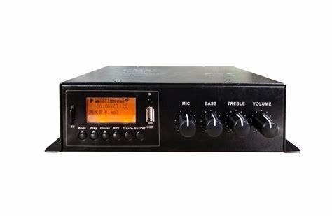 CMX (D-250W) – Best 2×50W Wi-Fi Stereo Amplifier with USB, Bluetooth, FM, MIC & AUX Inputs