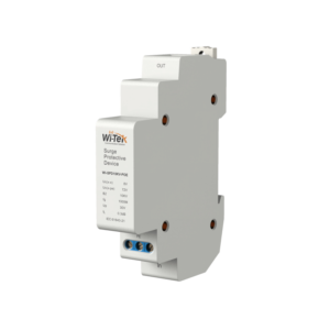 Wi-Tek (WI-SPD10KV-POE) Gigabit PoE Surge Protector with DIN-Rail Mount