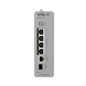 Wi-Tek (WI-PCES306GF-H) Hardened 6-Port Gigabit Cloud Easy Smart PoE Switch