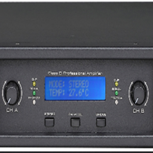 CMX (D212) – Best Stereo Power Amplifier with LCD, 2 × 1200W/8 Ohm, 2 × 1800W/4 Ohm, Class-D, 1.5U