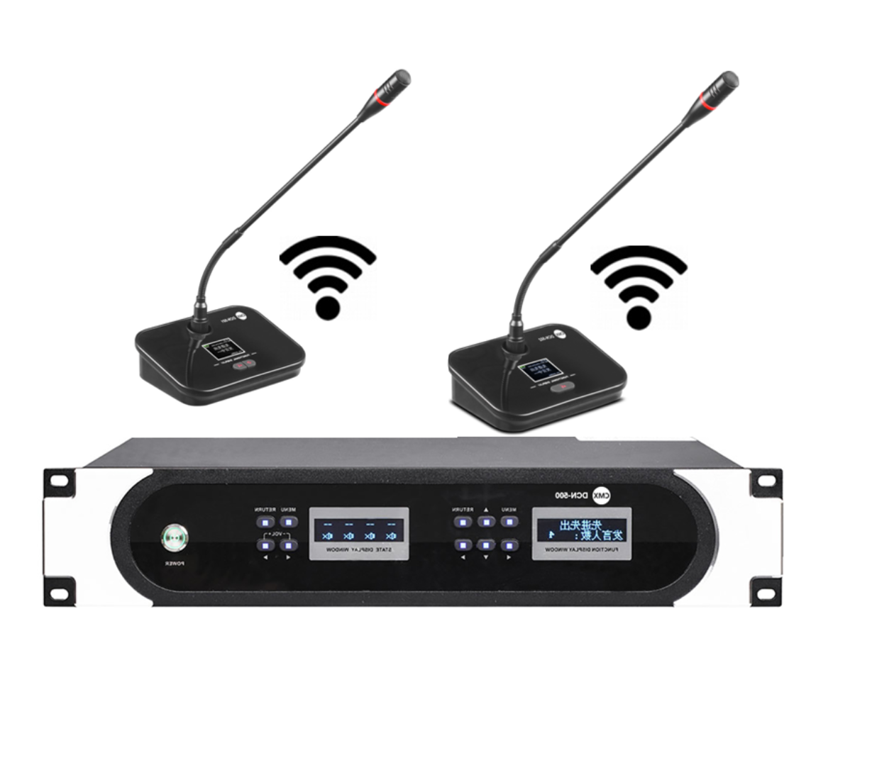 CMX (DCN-502) – Best Wireless Conference System for Professional Meetings & Discussion Solutions - Image 2