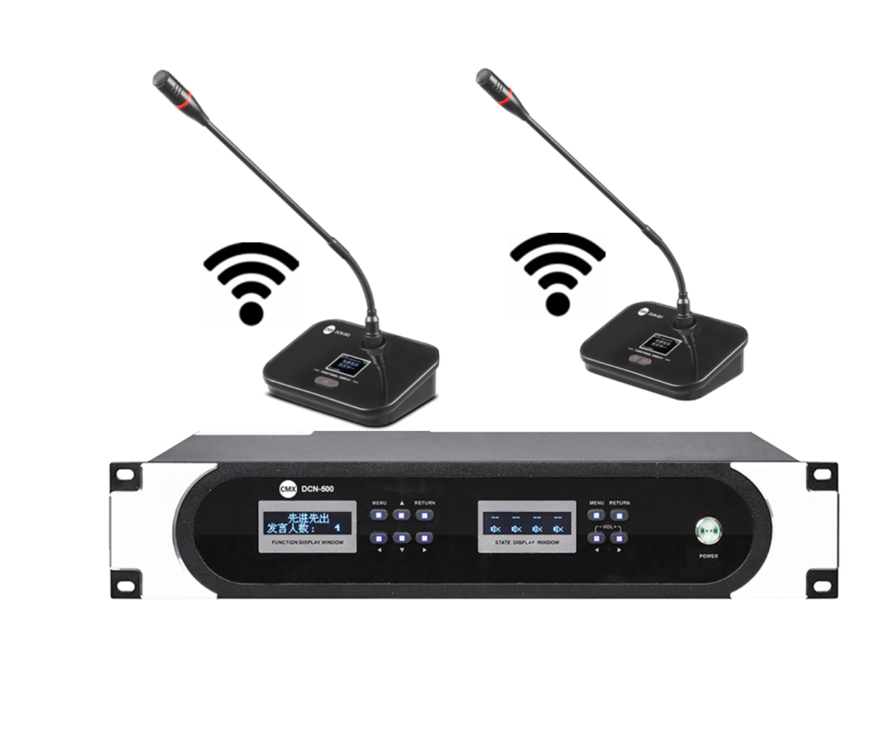 CMX (DCN-502) – Best Wireless Conference System for Professional Meetings & Discussion Solutions