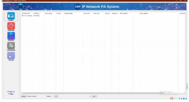 CMX (DI-9700SCF) – Best Sub Remote Control Software for Professional IP Audio & PA Systems - Image 3