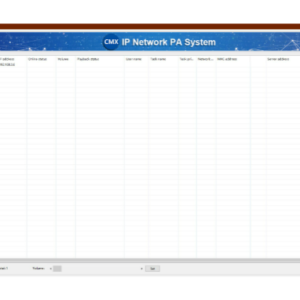 CMX (DI-9700SCF) – Best Sub Remote Control Software for Professional IP Audio & PA Systems