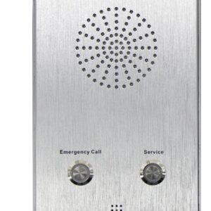 CMX (DI-9712) – IP Intercom Slave Station with Emergency Call, Built-in Speaker & Microphone, PoE