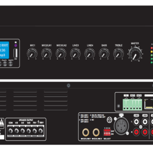 CMX (DI-9760) – Best 60W IP Amplifier with Streaming & Decoder, 100V & 4-16Ω Output