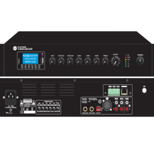 CMX (DI-9760) – 60W 19" IP Amplifier with Streaming, Decoder, 100V & 4–16 Ohm Output