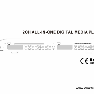 CMX (DMB200) – Best 2-Channel All-in-One Digital Media Player for Professional PA & Audio Systems