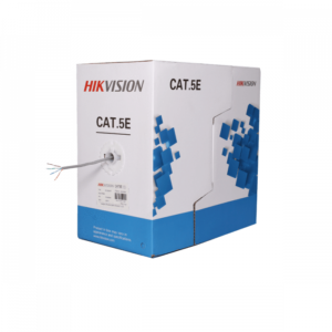 Hikvision (DS-1LN5E-E/E) – 305m CAT5E UTP Network Cable with Solid Copper Conductors (0.45mm)