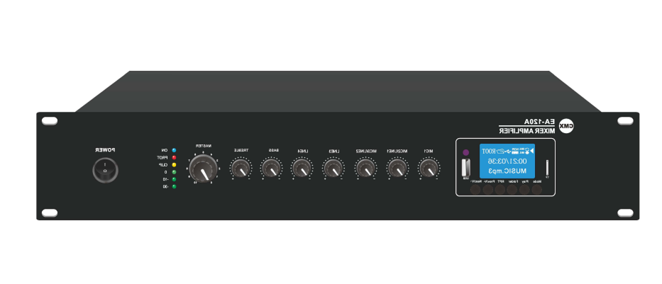 CMX (DA-350MW) – Best 350W 6-Zone Wi-Fi Internet Streaming Mixer Amplifier with MP3, USB, FM & Bluetooth - Image 3
