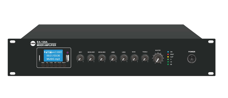 CMX (DA-350MW) – Best 350W 6-Zone Wi-Fi Internet Streaming Mixer Amplifier with MP3, USB, FM & Bluetooth