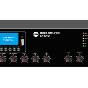 CMX (EA-60Z) – Best 60W 6 Zone Mixer Amplifier with USB, Bluetooth, FM, 3 Mic Inputs & 100V PA System