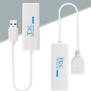 OCS (USB 200M Extender Over RJ45 Ethernet) – Best USB 2.0 Extender Converter Adapter with TX/RX Receiver for CAT5E/CAT6 Cable