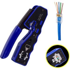 OCS (HM-T322) – EZ 8P Crimping Plier for RJ45 Network Cable & Modular Plug Installation