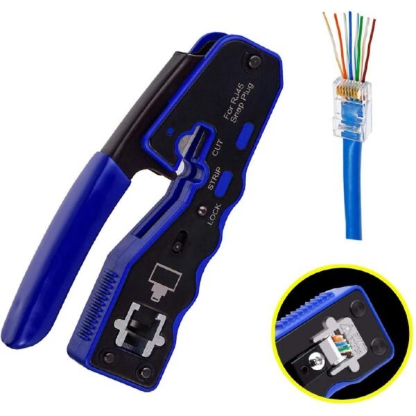 OCS (HM-T322) – EZ 8P Crimping Plier for RJ45 Network Cable & Modular Plug Installation