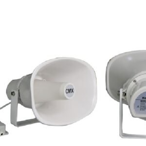 CMX (HSK-30TSEN) – Best EN54-24 Outdoor Horn Speaker with 100V/8 Ohm Support & Fire-Resistant Design