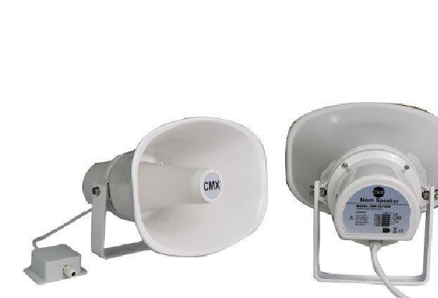 CMX (HSK-30TSEN) – Best EN54-24 Outdoor Horn Speaker with 100V/8 Ohm Support & Fire-Resistant Design