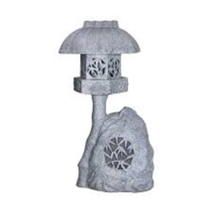CMX (GSK-30D) – Best 5.25 Inch 2-Way Outdoor Garden Speaker with Integrated Lamp, 30W/15W, 100V & Fiberglass Housing