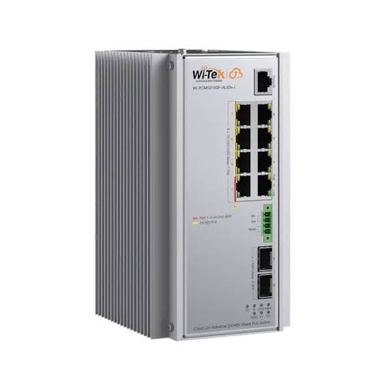 Wi-Tek (WI-PCMS310GF V2) 10-Port Cloud L2+ Managed Gigabit PoE+ Switch