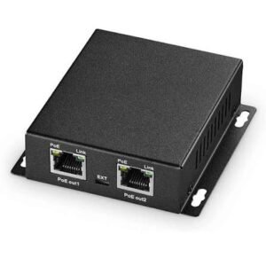 Wi-Tek (WI-PE31E) 3-Port 100Mbps PoE Extender (1 PoE In, 2 PoE Out)
