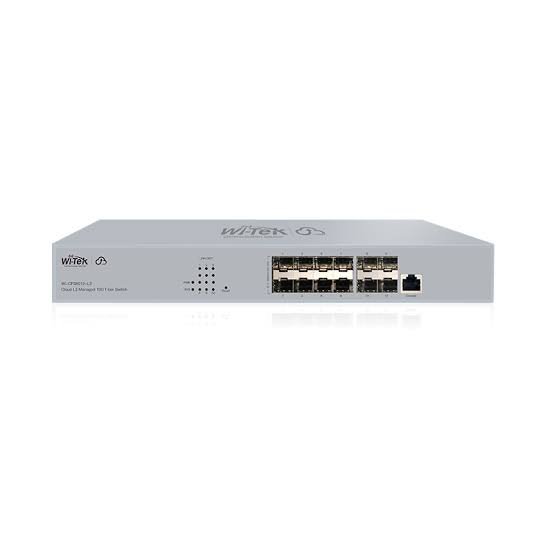 Wi-Tek (WI-CFS6012-L3) 12-Port 10G SFP+ Cloud L3 Managed Fiber Aggregation Switch - Image 2