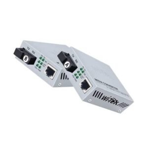 Wi-Tek (WI-MC101G) Gigabit Single-Mode Fiber Optic Media Converter 25km