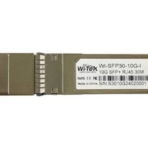 Wi-Tek (WI-SFP30-10G-I) Industrial 10Gbps SFP+ to RJ45 Transceiver