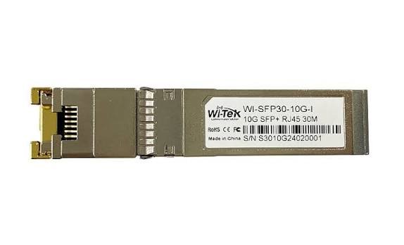 Wi-Tek (WI-SFP30-10G-I) Industrial 10Gbps SFP+ to RJ45 Transceiver