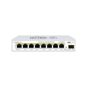 Wi-Tek (WI-PCES509GF) 8-Port 2.5G Cloud Easy Smart PoE+ Switch with 10G SFP+ Uplink