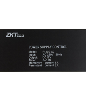 ZKTeco "(P1205-A2) – 12V DC Power Supply Unit (220V AC Input, 5A Peak)