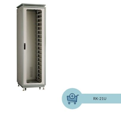 CMX (RK-21U) – 19" 21U Server Rack Cabinet with Door Lock, Power Supply & Cooling Fan - Image 3
